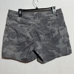 prAna Olivia Gravel Camo Gray Stretch Hiking Shorts Size 14 Photo 3