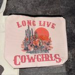 Long Live Cowgirls Canvas Bag And Mini Bag NWOT Photo 2