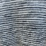 eight eight eight Gray White Black Variegated Cotton Cowl Neck Sweater Size 1X Photo 3