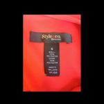 Style & Co Nwt  red dress size 6 Photo 2