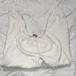 Edikted  Cream Clark Oversized Sweatpants / Joggers Photo 1