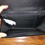 Elegant Faux Velvet Back Crossbody Evening Purse Black Photo 2