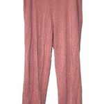 Anthropologie Saturday Sunday Lounge Pants Drawstring Pocket Wide Leg Coral L Photo 0