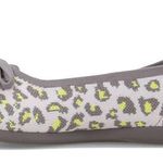 NEW Women's Clarks, Carly Hope Flat GREY LEOPARD Photo 2