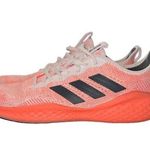 Adidas  Womens Fluidflow Running‎ Shoes Orange EG3672 Stripe Lace Up Mesh 8M Photo 7