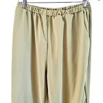 SheIn Women’s Pull-On Elastic Waist Pants XL Soft Pea Green Casual Photo 2