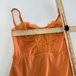 Urban Outfitters ‎ Dress Womens XS Orange Brena Lace Bustier Mini Photo 6