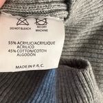 Brandy Melville  Gray Cropped Ribbed Sweater‎ Photo 4