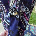 INC 2 Piece Paisley Top Blue Size L Photo 8