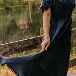 Roolee Navy Maxi Dress Photo 0