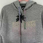 Ivy Park  Festival Palm Tree Cropped Graphic Hoodie Sweatshirt XS Photo 11
