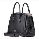 Kate Spade  Knott Pebble Leather Black Medium Satchel w/ Dust bag | MSRP: $348 Photo 1