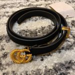 Gucci  Suede Belt With Torchon Double G Buckle size 80 Photo 1