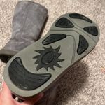 UGG  Gray High Rise Zip Up Winter Fleece Boots Woman’s Size 7 Photo 5