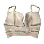 Maddie & Coco Long Line Push Up Ivory Lace Lightly Padded Underwire Size 36C Photo 4