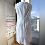 MM.LaFleur M.M. Lafleur The Katie Light Heather Grey Twill Dress Women’s Size +1 XL Photo 3