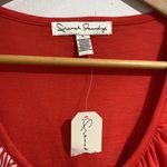 French Laundry  blouse tank top layered raw hem diagonal asymmetrical‎ layers NEW Photo 1