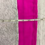 EXPRESS women XS dream weight cotton tank top w/back sheer light grey/pink Photo 5