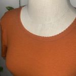 ZARA  Orange Rust Baby Tee Photo 1