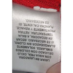 Faded Glory  Knit Top V-Neck Short Sleeve Ribbed Red Blouse Small‎ Photo 6