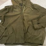 Brandy Melville  Army Green Hailey Utility Jacket One Size med Photo 3