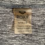 Roxy faux-wrap gray long sleeve V-neck Photo 2