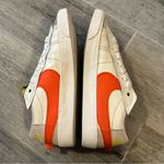 Nike  Blazer Low 77 Jumbo
DQ1470-103 Women Casual
Shoes Sail/Rush Orange SIZE 8 Photo 3