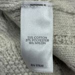 J. Jill Patchwork Cable Knit Cardigan Womens XS Neutral Brown Cozy Cottagecore Photo 6