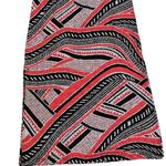 Chico's  0 Maxi Dress Sleeveless‎ Casual Summer Red Black Pattern Size 4 Photo 5