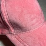 Forever 21  Velvet Pink Fuzzy Baseball Cap Photo 1