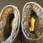 UGG  Classic mini suede women’s boot, grey and metallic, shearling size 7US Photo 11