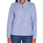 Eddie Bauer  Women's Long Sleeve Polar Fleece Quarter Zip Pullover Large L Photo 0