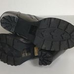 ALDO  Silver Metallic Lace Up Military Leather Ankle Boots Isidro Sz 6/36 EU EUC Photo 6