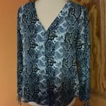 Zac and Rachel Zach & Rachel Snakeskin button down blouse Photo 5