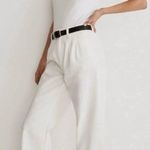 Madewell Jeans The Harlow Wide-Leg Baggy Straight in Tile White 33 NWT New Photo 0