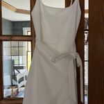 Lucy in the Sky White Wrap Dress Photo 0