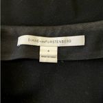 Diane Von Furstenberg DVF Emma Leopard Print Pencil Skirt Black 4  Photo 5