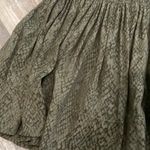 Koch  M olive python erica smocked shorts Photo 1