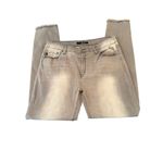 KanCan Los Angeles Women's Skinny Jeans Size 12 Grey Light Wash Denim Gray Photo 1