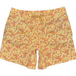 L.L. Bean Favorite Fit Yellow Floral Pull Photo 0