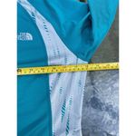 The North Face Pullover Womens Medium 1/4 Zip Running Training Shirt Teal Blue Photo 4