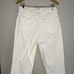 Abercrombie & Fitch The 90s Straight Ultra High Rise Jean Size 32/14 White Cream Photo 7