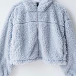 Urban Outfitters NWT BDG  Cropped Hooded fuzzy Jacket Size M Photo 5