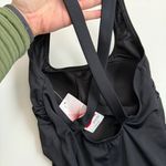 Lands' End  Swimsuit One Piece Lightly Padded Thick Straps Lycra Xtra Lite Black Photo 5