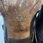 Rag and Bone  Size 6.5 Harper Moto Boots Ankle Booties Dark Brown Leather Comfy Photo 12