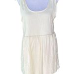 Nasty Gal - Tie Me A River Mini Linen Sun Dress Vacation Dress Tunic Sz 10 Photo 1