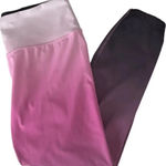 Athleta Elation Pink Ombre Tight High Rise Leggings Women's Size Medium Petite Photo 3