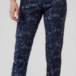 Athleta Trekkie North Jogger Pants Women’s Medium Blue Zip Pocket Tapered Casual Photo 0