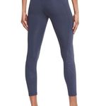 Nike  7/8 Leggings with Ribbed Detail Bluish Grey Size S Photo 13