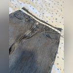 H&M EUC Women’s Sz: 6 Dusty Gray Denim Baggy Wide Leg Loose Fit High Waist Jeans Photo 3